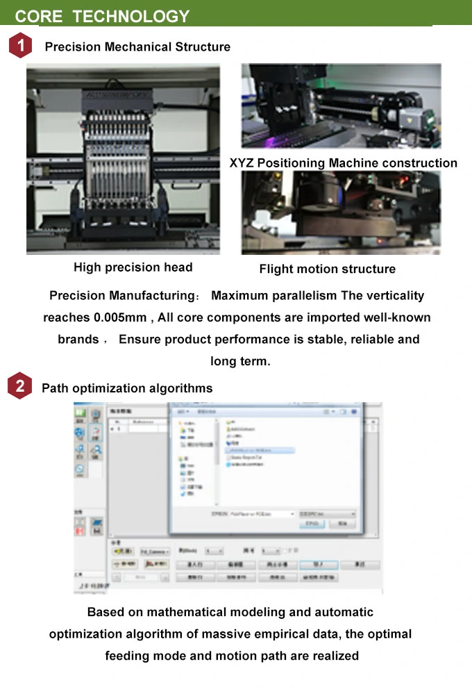 Selling Whole SMT Production Line Solution PCB Production Line SMT Machine 12 LED Take and Place Machine