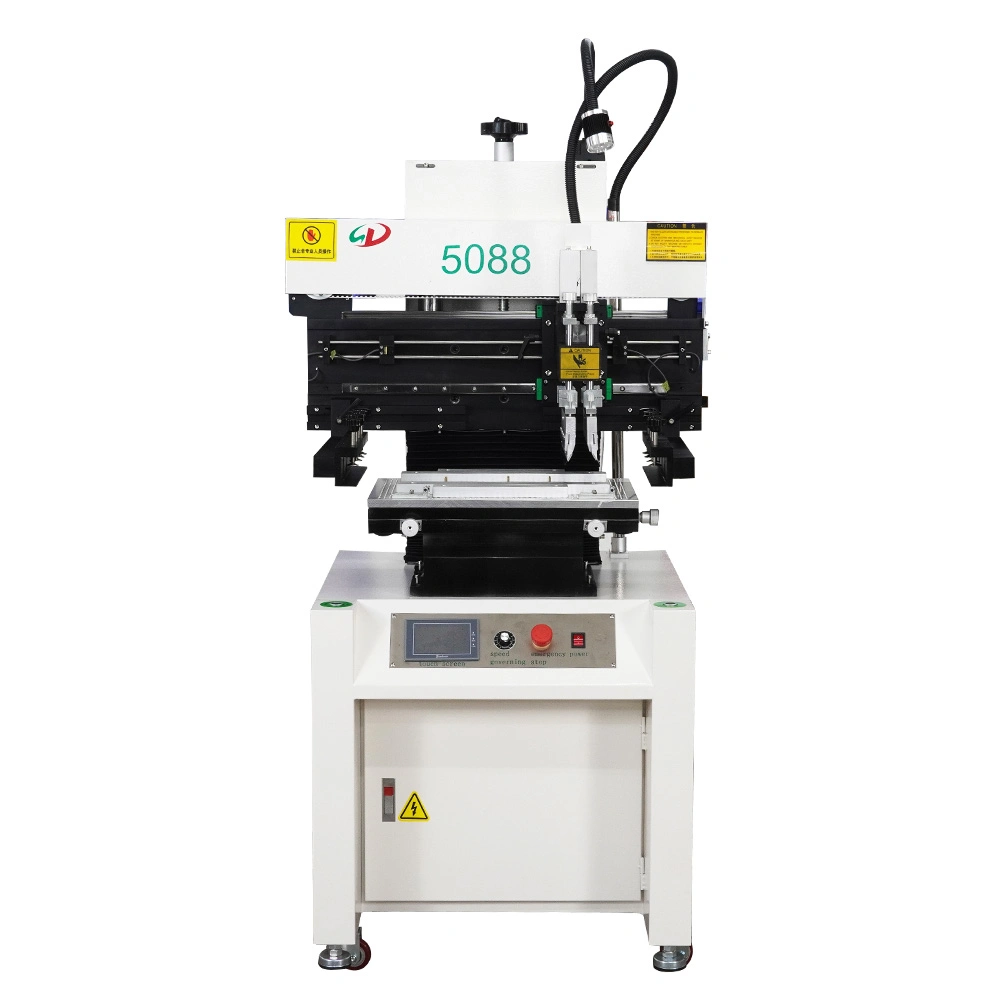 SMT LED PCB Assembly Semi Automatic SMT Solder Paste Screen Printing Machine PCB Printer