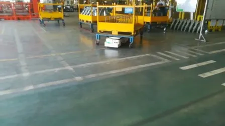 중국에서 3 톤 Agv 공장 Agv 자동 가이드 차량