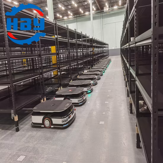 좁은 통로용 측면 이동 레이저 가이드 헤비듀티 지게차 Agv